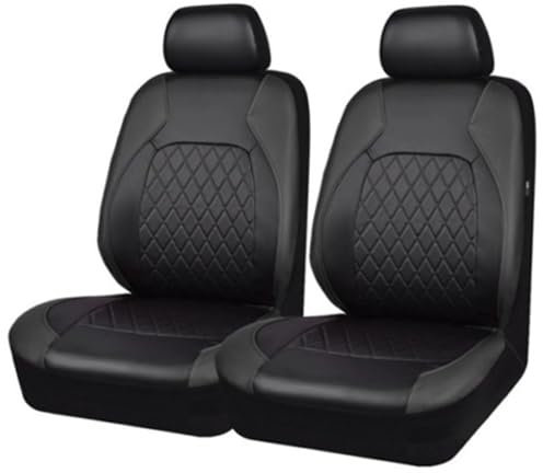 SUROK Autositzbezüge Sitzbezüge Auto für Ford Focus Mk3 Limousine 2010-2019, Auto Sitzüberzug Komplettset Vordersitzbezüge Rücksitzbezug PU Leder Universal Zubehör,A-4PCS