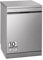 LG DF243FV - Lavavajillas con Función Quadwash, Sistema EasyRack, Sistema Autodiagnóstico, Clasificación D, 14 L, Inox Antihuellas