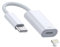 Fidioto Câble USB C mâle vers Lightning femelle, adaptateur convertisseur Lightning vers USB C pour audio, données et charge, compatible avec iPhone 15, iPad Pro, MacBook Pro, iMac et autres appareils