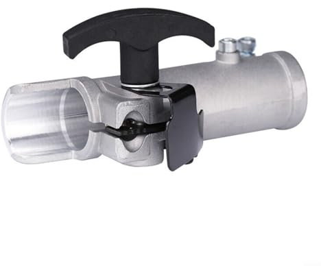 GardenPro, morsetto di giunzione per albero da 26/28 mm, 9 denti, per decespugliatore, per tosaerba, decespugliatore (26 mm)