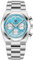 TAYSHILEY Quarz Herrenuhren Edelstahl Wasserdicht Chronograph Armbanduhren für Männer Luxus Business Sport Geschenk Uhren Auto Datum, BY5204 Himmelblau, Spotrs