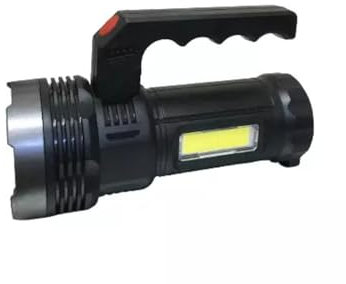Generico TORCIA LAMPADA LED RICARICABILE USB CON PANNELLO SOLARE PORTATILE CAMPEGGIO EMERGENZA
