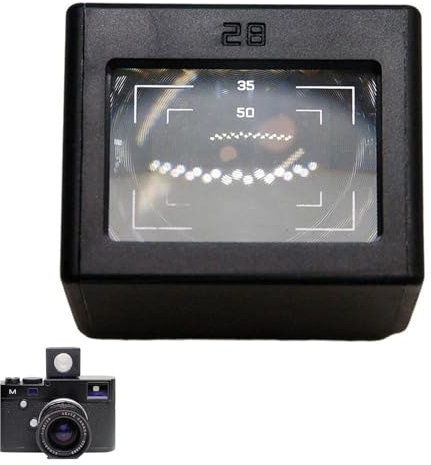 BOWTONG Viseur optique de 28 mm, viseur optique externe de rechange pour appareil photo (35/50)