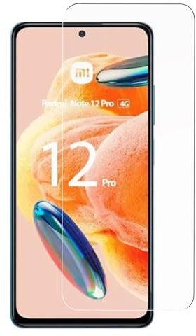 Todotumovil 25X Protector Pantalla para Xiaomi Redmi Note 12 Pro | Cristal templado movil | Antiarañazos | Antihuellas | Dureza 9H | Ultra fino | Ultra Transparente | Ultra Resistente