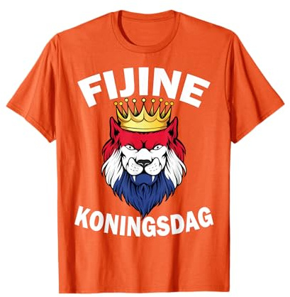 Koningsdag Netherlands 2025 Crown Funny Kings Day Amsterdam T-Shirt