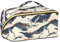 Yoogain Gull Trousse de toilette légère avec compartiments et poignée Bleu foncé
