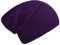 DonDon Mütze Herren Mütze Damen Wintermütze Slouch Beanie - Dunkellila