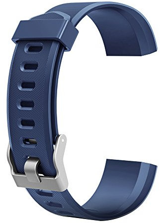 Demiawaking Armband Ersatz Zubehör für ID115Plus HR Smart Watch (Blau)