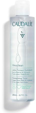 Caudalie Vinoclean Moisturizing Toner, Organic Rose Water, 200ml