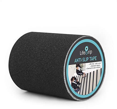 Lifegrip Anti-Rutsch-Traktionsband, 15.2cm x 9.1m. Bester Griff, Reibung, Schleifkleber für Treppen, Trittstufe, im Freien(15.2cm x 9.1m)