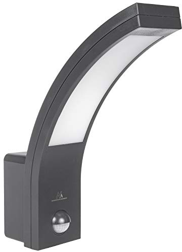 Maclean Motion Sensor LED lamp, PIR Motion Sensor, 10W, IP54, 750lm, Neutral White (4000K) MCE244 (1, Gray)
