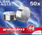 50 x Wilhelm AG13 / V13GA Knopfzelle LR44 | 165mAh 1,5V Alkaline 357 LR1158 Bulk