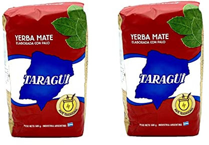 Juego de 2 pana de yerba mate de Taragui (500 g)