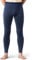 LAPASA Herren Innenfleece Thermo Unterhose, Thermohosen 1er Pack Funktionsunterwäsche Extra warm Thermoflux M25, M, Blau meliert (Extra warm)