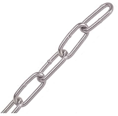 Edelstahlkette, langgliedrig 2mm - Meterware