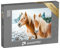puzzleYOU: Puzzle 1000 Teile „Haflingerpferde auf Einer schneebedeckten Wiese“ – aus der Puzzle-Kollektion Pferde, Haflinger Pferde
