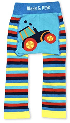 Blade & Rose Farmyard Tractor Leggings | 1-2 Years | Toddler and Baby Knit Leggings