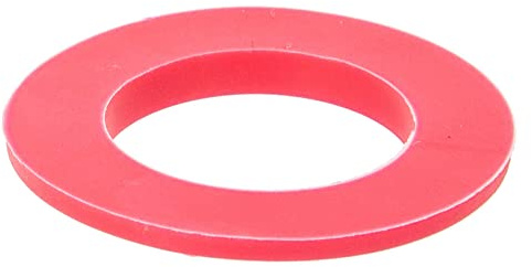 tecuro Flachdichtung 1 1/2 Zoll - NW 40 für Spültischtisch-Siphons/Ausgussbecken 44x32x2,5 mm - 89089-40