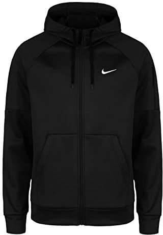 Nike Herren M Nk Tf Hd Fz Jacke, Black/Black/White, XL