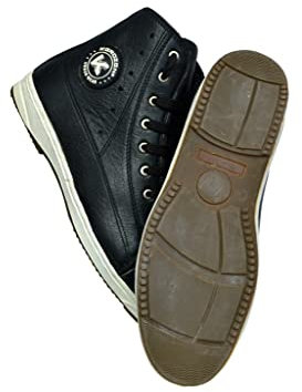 KEROZEN scarpe moto uomo controparte stivale moto donna sneakers pelle Sneakers, Nero , 40 EU