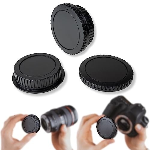 Lens-Aid Set Gehäusedeckel + Objektivdeckel (hinten) passend für Micro 4/3 Kamera Body und Objektiv mit 4/3 Mount Bajonett