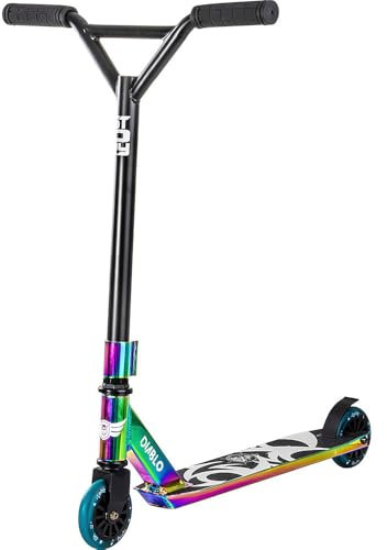 Geschichte Diablo Stunt Scooter Rainbow
