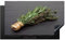 KitchenYeah© Herdabdeckplatte Einteilig Ceranfeld Abdeckplatte Küche Deko Ceranfeldabdeckung Herdabdeckung Induktionsmatte Thymian - Kräuter - Grün - Tisch - Stein - 91.2x52 cm