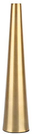 Vase en Or Rose, Vase Géométrique, Vase De Bureau en Métal De Forme Conique, Tasse Porte-Fleur De Rose, Artisanat D'étude De Salon