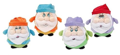 1 Plüschtier Zwerg 24cm, Zwerge Kuscheltier Stofftier Wichtel Gartenzwerge Gnom Troll