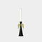 Lambert [SA2025/08] Nanael Kerzenständer Engel schwarz Gold, H 19 cm