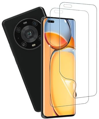 [2 Stück] Screen Protector für Honor Magic 4 Pro Soft TPU, Shatterproof Panzerglasfolie für Honor Magic 5 Pro Schutzfolie, Bubble Free Fits Perfectly Displayschutz für Honor Magic 4/5 Pro Folie