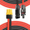 COCOSY XT60 Kabel weiblich 3 m 12 AWG zu Solar Anschluss 4 mm² (12 AWG) Verlängerungskabel Adapter XT60 für tragbare Kraftwerke und Backup-Batterie