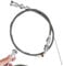 24 Universal Throttle Accelerator Cable, Vehicle Braided Covering Throttle Line Kit Replacement, Stainless Steel Auto Accelerator Cables Repair Kit