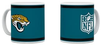 Jacksonville Jaguars NFL American Football – Tasse Becher Kaffeetasse Kickoff – Mattes Design zur Season 2024/2025 – 330 ml – Keramik