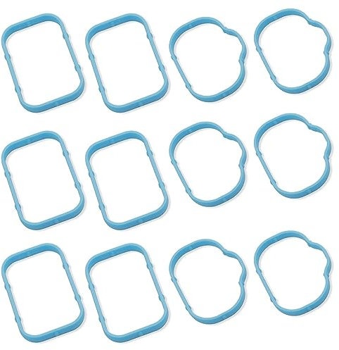 Air Intake Manifold Seal, MKVAXR Intake Manifold Gasket Set Plenum Gasket, for Chrysler, for DODGE, for Jeep, Ram 3.6L 2011-2019 5184331AC 5184562AC