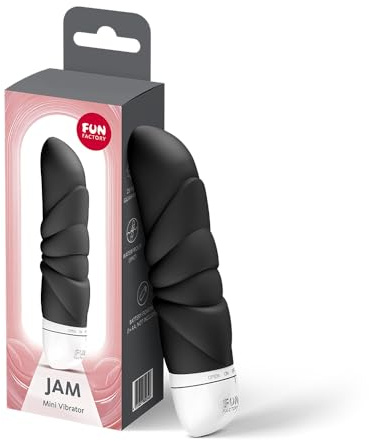Fun Factory Jam | Mini-Vibrator für Frauen | starke Vibration | Reisegröße | IPX7 wasserdicht | batteriebetrieben (AA) | Sex Spielzeug für Frauen | Erotik | Sex Toys | Klitoris-Stimulation