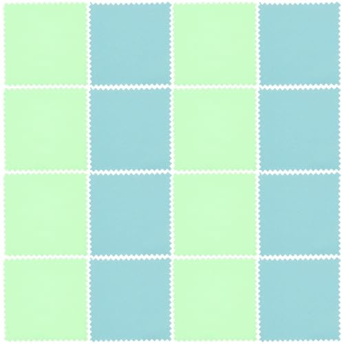 KAJNBN Lingettes de Nettoyage pour Bijoux en Tissu Blanc, 50 Pièces, sans Traces, pour Polissage et Protection des Objets Précieux et Pièces de Monnaie Couleur Couleur Aléatoire