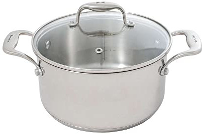 Tuxton Home THCCC2-SS3-B Concentrix 3QT Covered Casserole, Stainless Steel