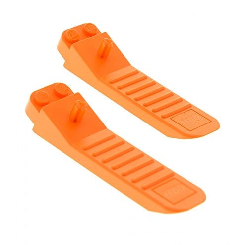 2 x Lego System Steinlöser orange Stein Trennhilfe Trenner Werkzeug Steinetrenner Brick Separator 96874