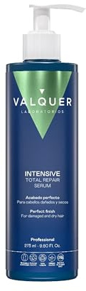 Valquer Total Repair Intensives Haarserum | 275 ml | Reparierende Pflege für strapaziertes und trockenes Haar mit Vitamin E | Für Glanz, Geschmeidigkeit und ein perfektes Finish