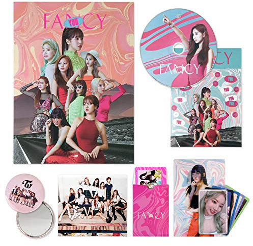 TWICE 7th Mini Album - FANCY YOU [ A ver. ] CD + Photobook + Lenticular Card + Photocards + Sticker + OFFICIAL PHOTOCARD SET + OFFICIAL POSTER + FREE GIFT