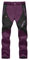 YSENTO Damen Outdoor Wanderhose Wasserdicht Softshellhose Fleece Gefüttert Warm Winter Trekkinghose Skihose(lila,XL)