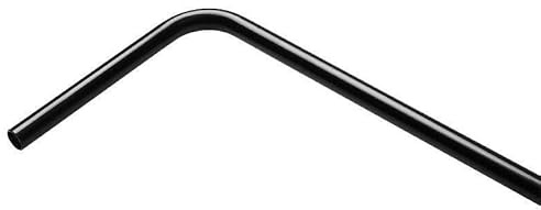 Barrow Kupfer Hardtube, 14/12mm, 90 Grad - 630mm, Schwarz