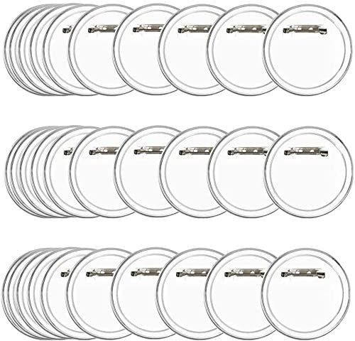 30 Stück Pins Rundes Abzeichen, Pins Buttons Design EIN Abzeichen, Buttons Selber, Buttons Mit Anstecknadel, Transparente DIY Ansteckbuttons Set, für DIY Handwerk und Handwerk Aktivitäten