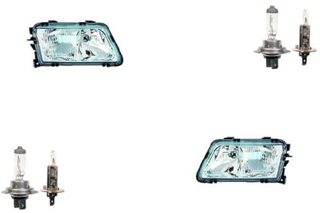 Johns, passend für Audi A3 Scheinwerfer (8L) 09/96-08/00 mit H7/H1 Set links & rechts