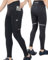 ROTTO Herren Fahrradhose Radlerhose Lange Gepolstert stoßfeste Radhose Elastische Hosen Radfahren mit Taschen