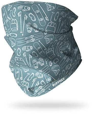 Ruffnek SKIING/SNOWBOARDING EQUIPMENT Design Multifunctional Snood, Neck warmer/Gaiter, Tube Scarf, Beanie, ski mask - One Size for Men, Women & Children