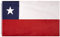 MUWO Flagge Nations Together 90 x 150 cm Nationalmanschaften, doppelseitige Gartenflagge, wetterfeste Fanflagge, Fußballflagge Polyester Länderfagge Deutschland mit Ösen (Chile)