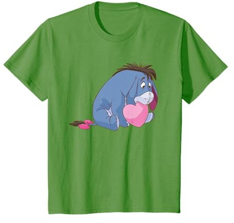 Winnie The Pooh Eeyore Heart Mouth T-Shirt
