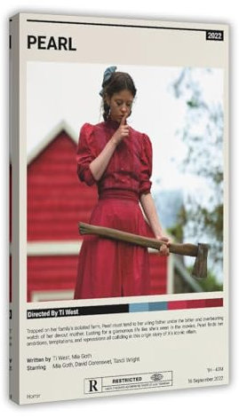 ZOLULA Filmposter mit Perlenmotiv, für Schlafzimmer, Dekoration, Sport, Landschaft, Büro, Raumdekoration, Geschenk, Rahmen-Stil, 20 x 30 cm